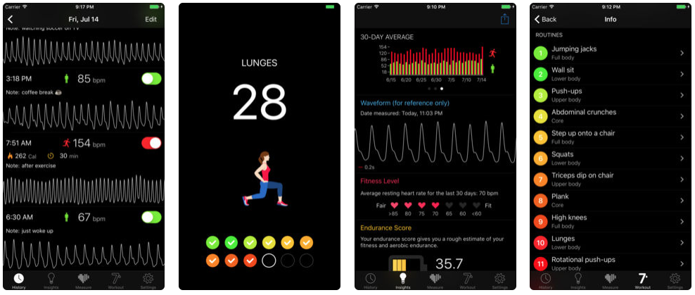 how to measure my heart rate on iphone